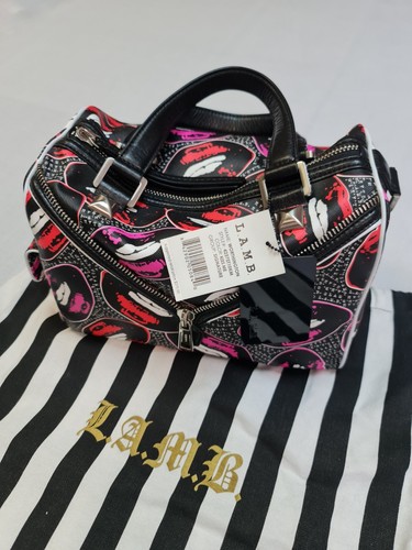 Lamb hand bag lips - l.a.m.b,
